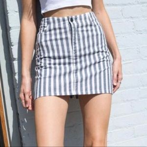 Brandy Melville Striped Skirt